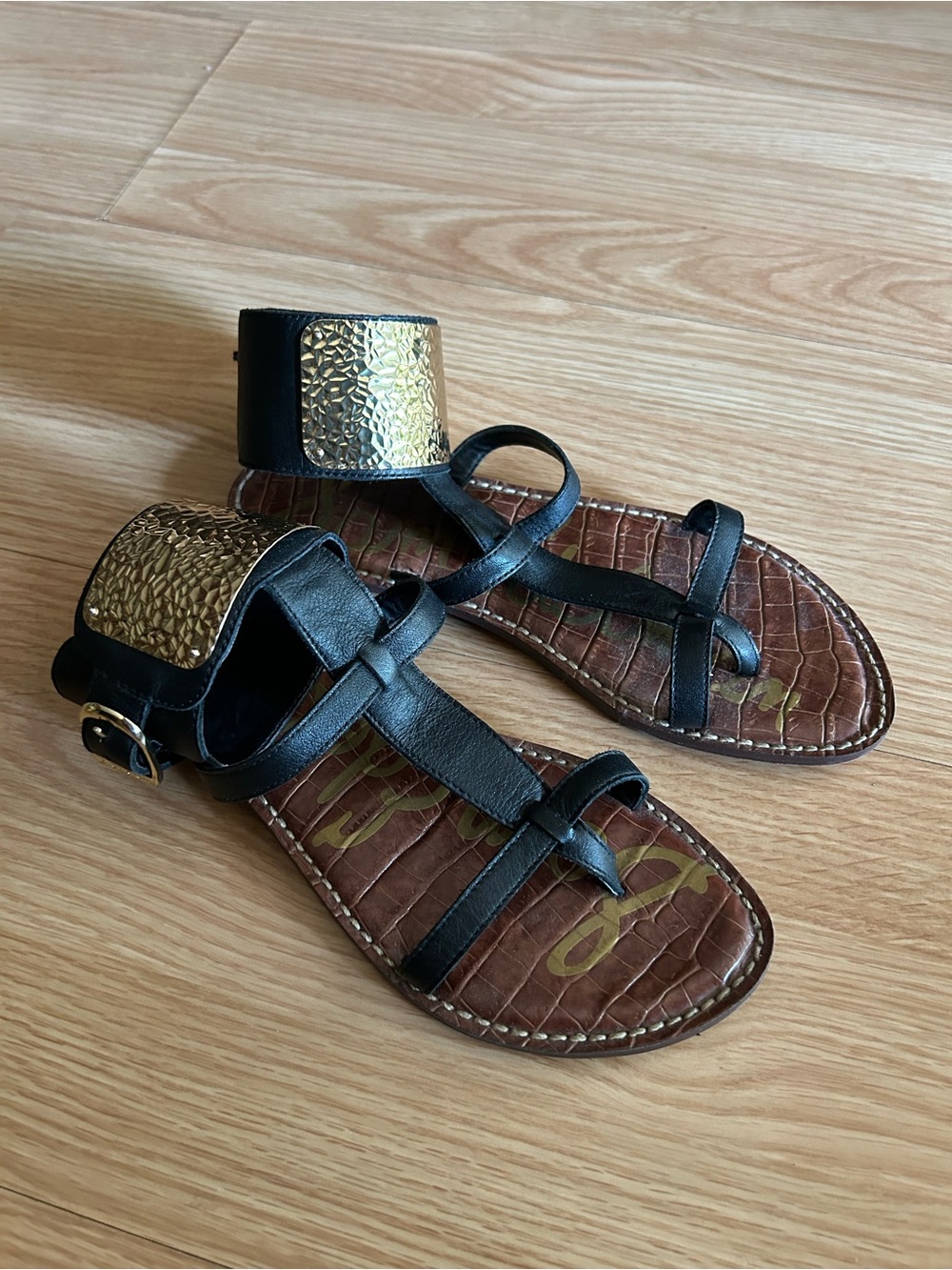 Sam Edelman Genette Gladiator Flat Sandals Size 7M